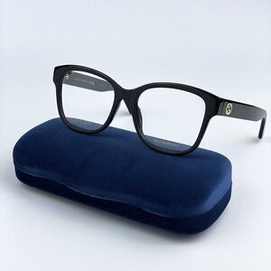 NEW Gucci GG1340O 001 Black Square Women Eyeglasses